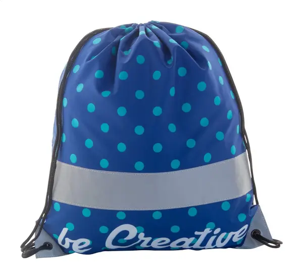 CreaDraw Reflect Sac personalizat, reflectorizant, cu cordon, pentru copii