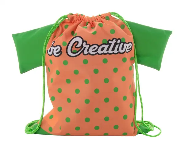 CreaDraw T Kids Rucsac cu șnur, pentru copii, personalizat - verde