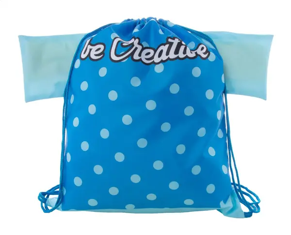CreaDraw T rucsac cu șnur, personalizat - albastru