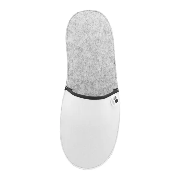 CreaFelt Slip papuci personalizati, RPET - alb