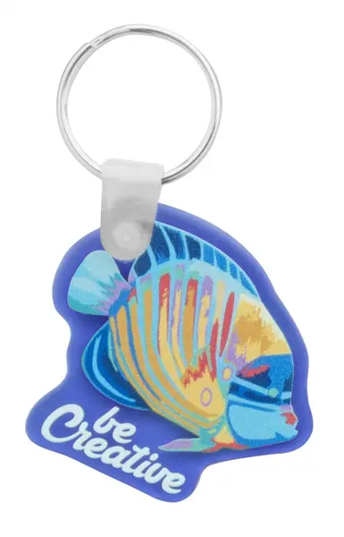CreaFob breloc - albastru transparent