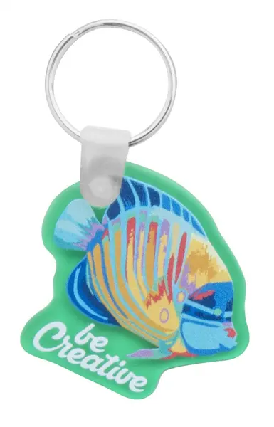 CreaFob breloc - verde transparent
