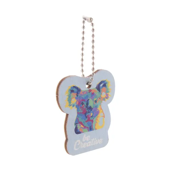 CreaFob Wood breloc personalizat