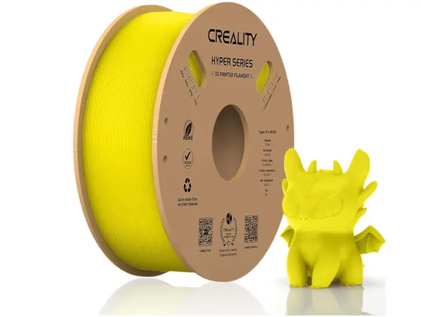 CREALITY 3D FILAMENT HYPER-PLA YELLOW CREALITY 3D FILAMENT HYPER-PLA YELLOW