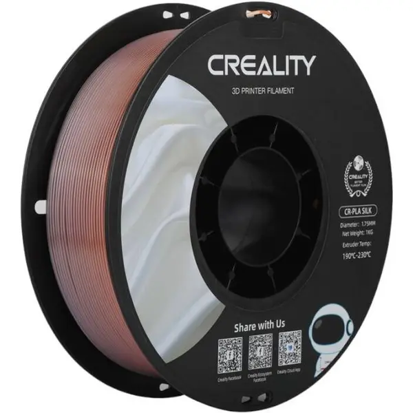 Creality Filament de imprimanta 3D Creality CR-Silk, Curcubeu