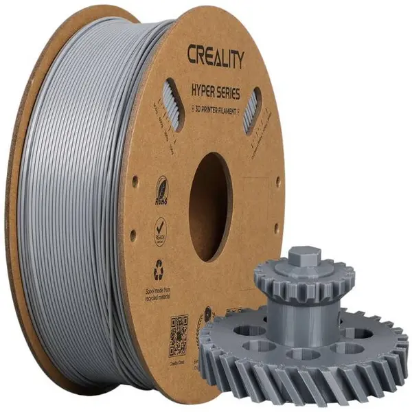 Creality Filament de imprimanta 3D, Creality, Hyper ABS, gri