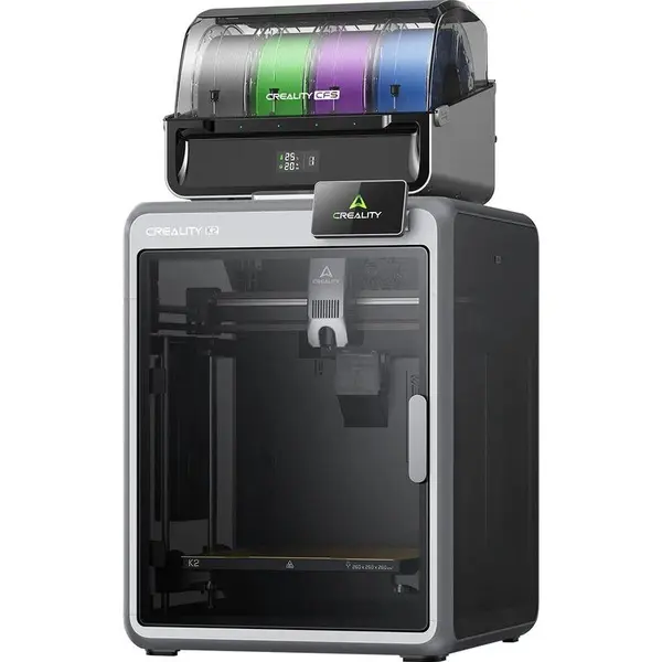 Creality Imprimanta 3D CREALITY K2 Combo FDM, sistem CFS multi-color, 4 sisteme CFS - 16 culori, WI-FI, USB