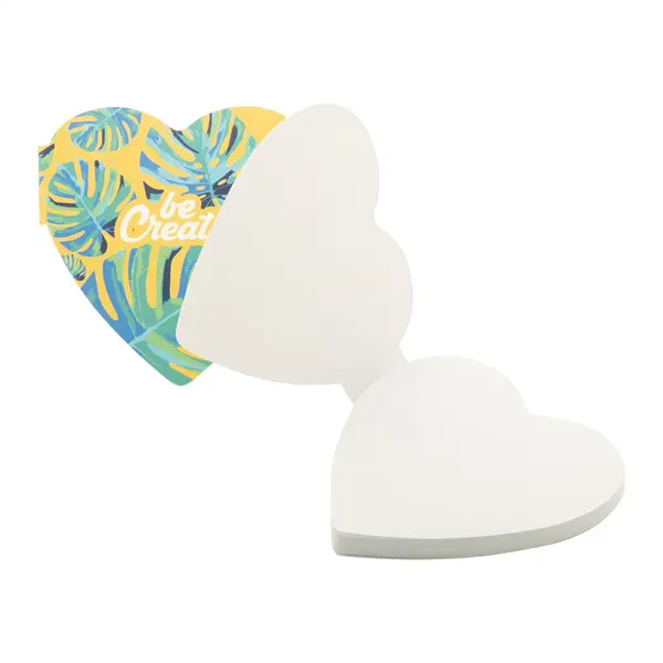 CreaStick Heart Carnețel sticky personalizat