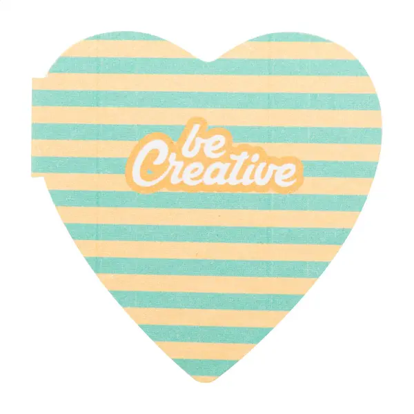 CreaStick Seed Heart Carnețel de post-it-uri personalizat