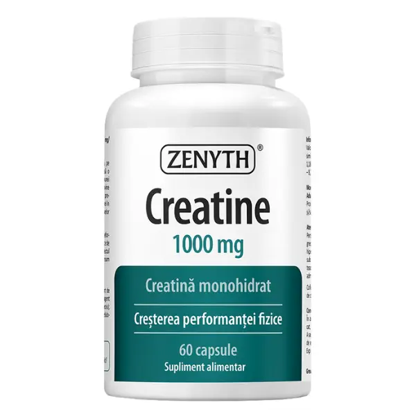 Creatina 1000 mg, Zenyth | 60 capsule