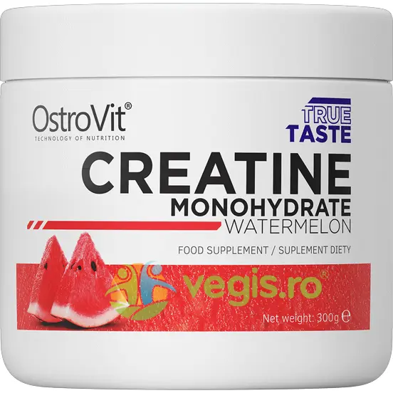 Creatina Monohidrata cu Aroma de Pepene Rosu 300g