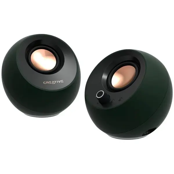 Creative Boxe Creative Pebble Pro, 2.0, 10W, Bluetooth, RGB, Negru