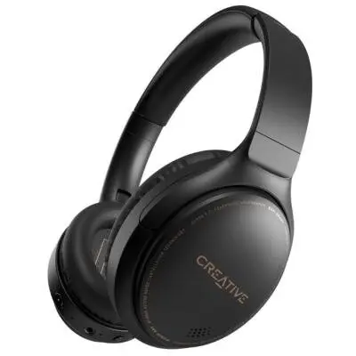 Creative Casti wireless Creative Zen Hybrid Gen.2, Bluetooth 5.0, ANC, Super X-Fi, Negru