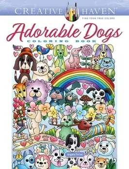 Creative Haven Adorable Dogs Coloring Book, Paperback/Angela Porter
