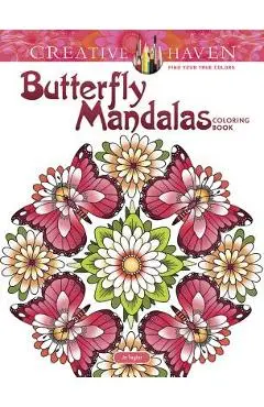 Creative Haven Butterfly Mandalas Coloring Book - Jo Taylor