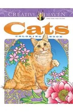 Creative Haven Cats Coloring Book - Marty Noble