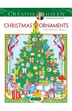 Creative Haven Christmas Ornaments Coloring Book - Marty Noble