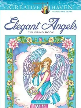 Creative Haven Elegant Angels Coloring Book, Paperback/Marty Noble