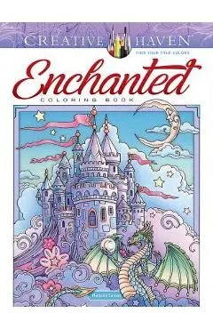 Creative Haven Enchanted Coloring Book - Marjorie Sarnat