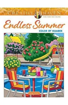 Creative Haven Endless Summer Color by Number - George Toufexis