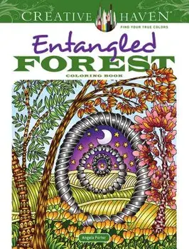 Creative Haven Entangled Forest Coloring Book, Paperback/Angela Porter