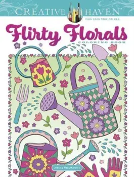 Creative Haven Flirty Florals Coloring Book, Paperback/Jessica Mazurkiewicz