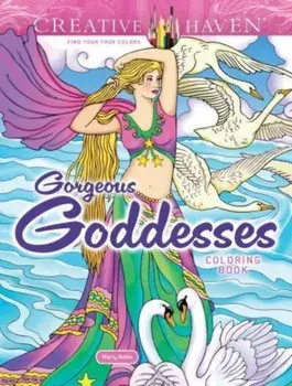 Creative Haven Gorgeous Goddesses Coloring Book, Paperback/Marty Noble
