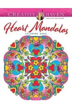 Creative Haven Heart Mandalas Coloring Book - Marty Noble