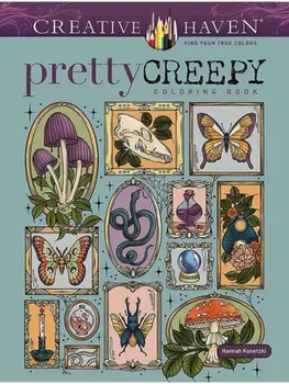 Creative Haven Pretty Creepy Coloring Book, Paperback/Hannah Konetzki