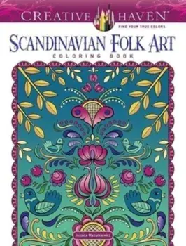 Creative Haven Scandinavian Folk Art Coloring Book, Paperback/***