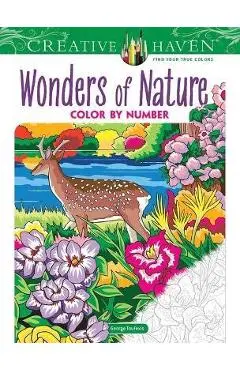 Creative Haven Wonders of Nature Color by Number - George Toufexis