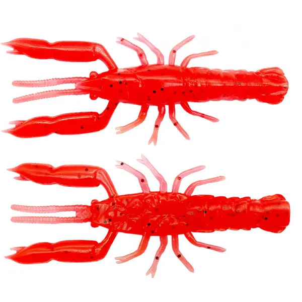 Creature 3D Crayfish Rattling 5.5cm 1.6G Red UV