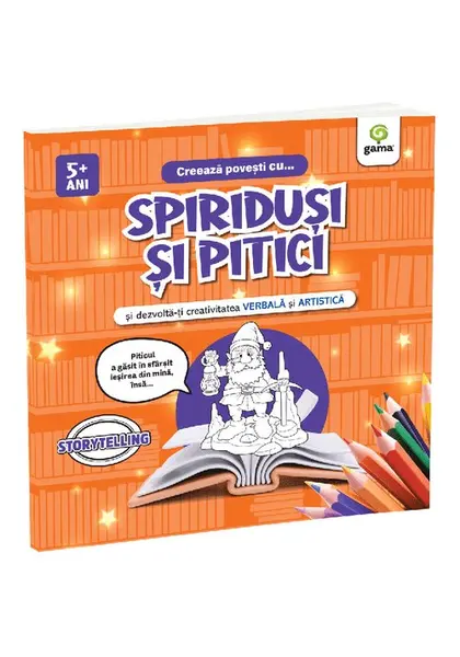 Creeaza povesti cu... SPIRIDUSI SI PITICI