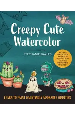 Creepy Cute Watercolor - Stephanie Bayles