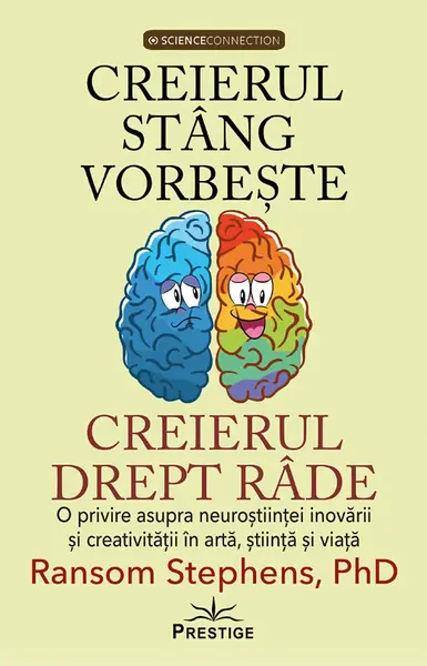 Creierul stang vorbeste, creierul drept rade