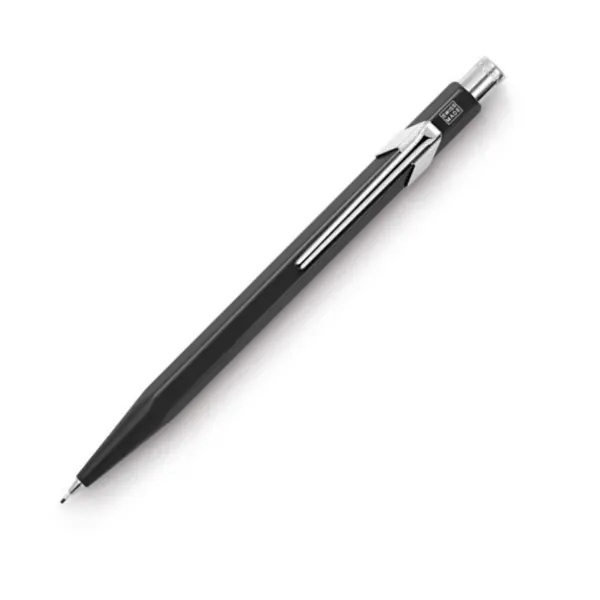 Creion automat Caran d'Ache 849 Metal Collection – Negru, 0.7 mm.