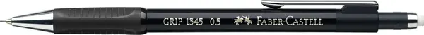 Creion automat Faber-Castell Grip - 0.5 mm, negru
