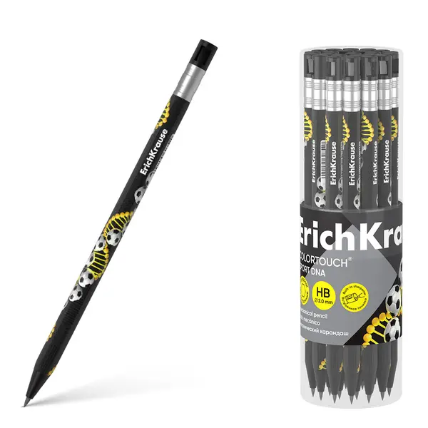Creion automatErich Krause Colour Touch - Sport DNA, 2.0 mm, НВ