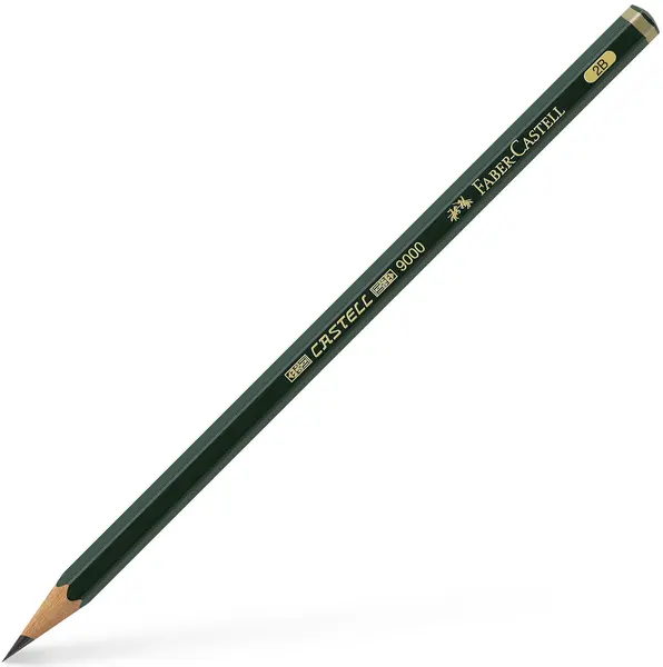 Creion cu grafit Faber-Castell 9000 - 2B