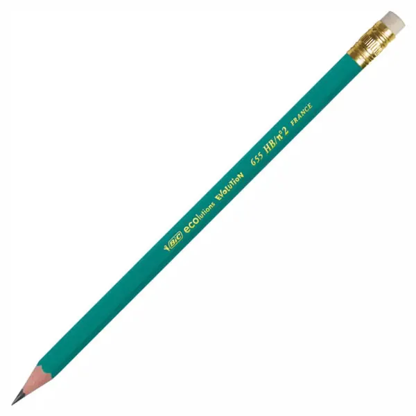 Creion cu guma, Bic ECO Evolution, mina HB