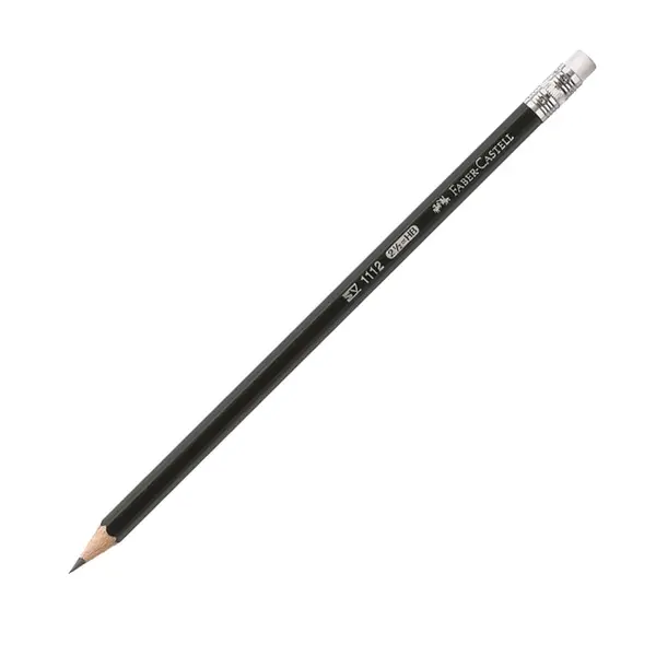 Creion cu guma, Faber-Castell 1112, mina HB