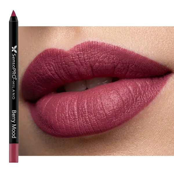 Creion de buze waterproof SensoPRO Milano, Berry Mood