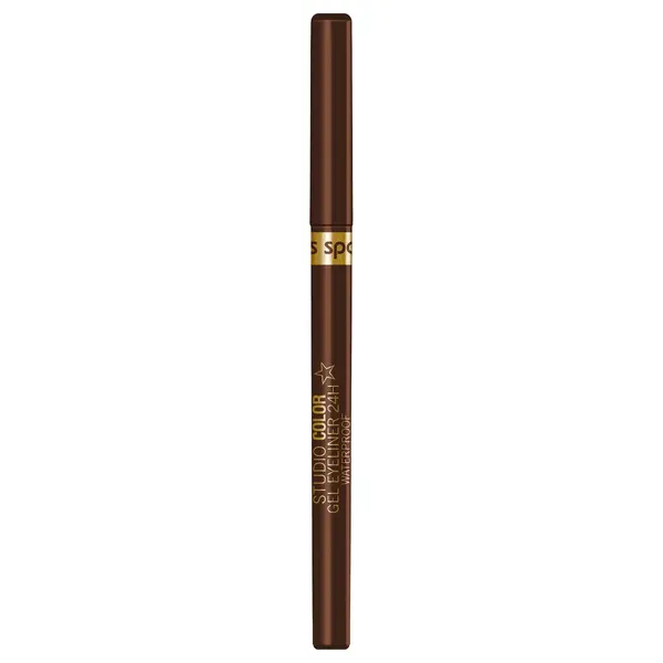 Creion de ochi gel Studio Color 24H 02 Golden Brown 0.35g, Miss Sporty