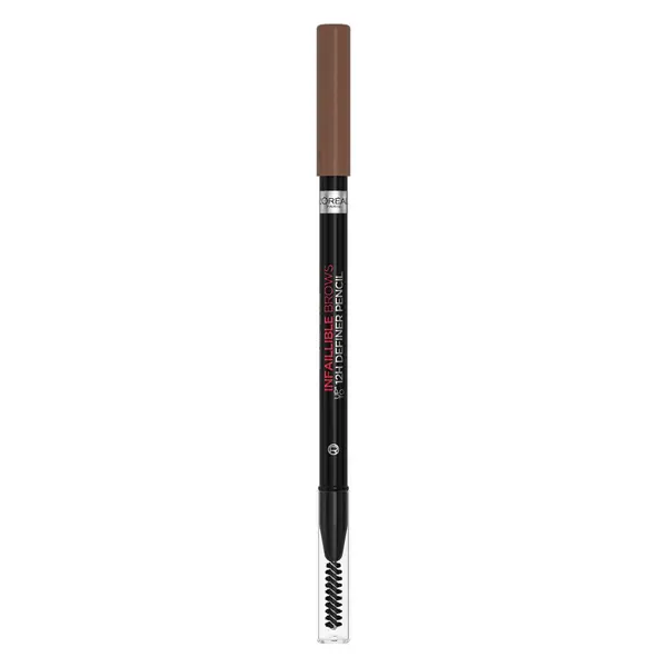 Creion de sprancene cu efect de definire Infaillible 12H Definer 5.0 Light Brunette, 5g, L'Oreal Paris