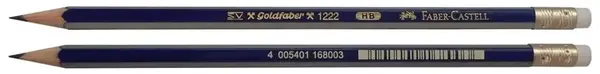 Creion Faber-Castell Goldfaber - HB, cu radieră