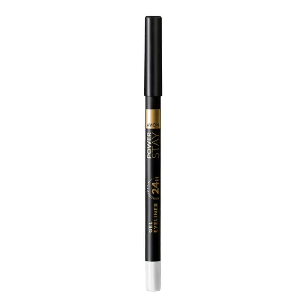 Creion gel pentru contur ochi Power Stay 24h White, 1.2g, Avon