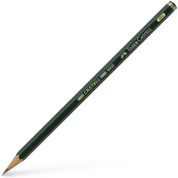 Creion grafit Faber-Castell 9000 - 6H