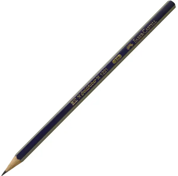 Creion grafit Faber-Castell Goldfaber - 2H, 1221
