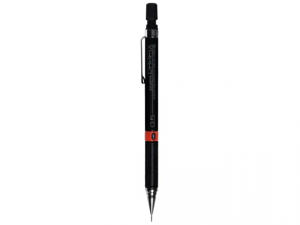 Creion mecanic 0.5 mm pentru desen tehnic, model Zebra Drafix