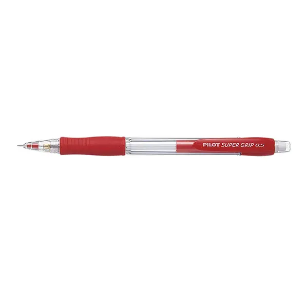 Creion mecanic Pilot Super Grip diverse culori 0.5 mm Creion mecanic Pilot Super Grip diverse culori 0.5 mm rosu